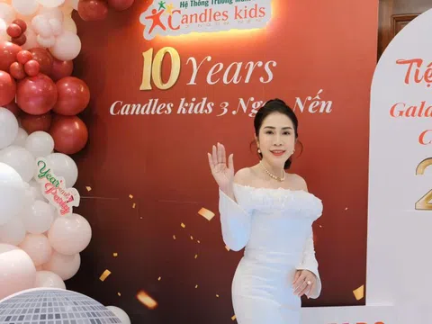 Chủ tịch Trường Mầm non Candles Kids - 3 Ngọn Nến gây bão mạng với màn trình diễn siêu 'Choáy'