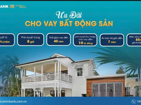 Tài chính linh hoạt, tổ ấm trong tầm tay cùng Eximbank